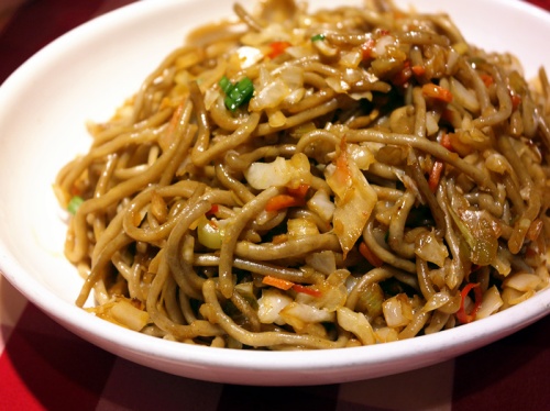 酸菜炒莜面鱼子