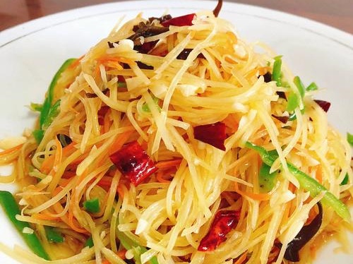 炝拌土豆丝